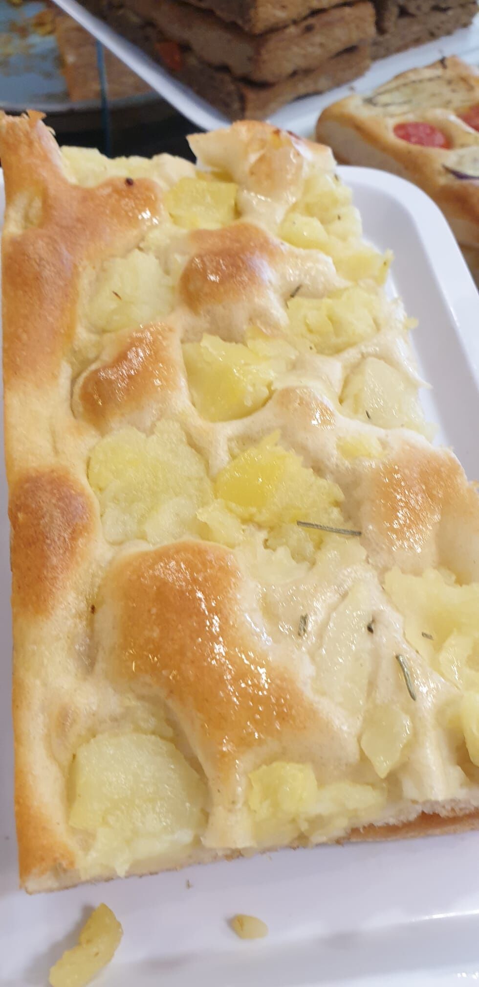 Focaccia con Patate