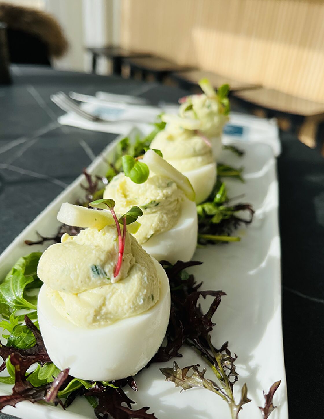 Oeufs mayo du B