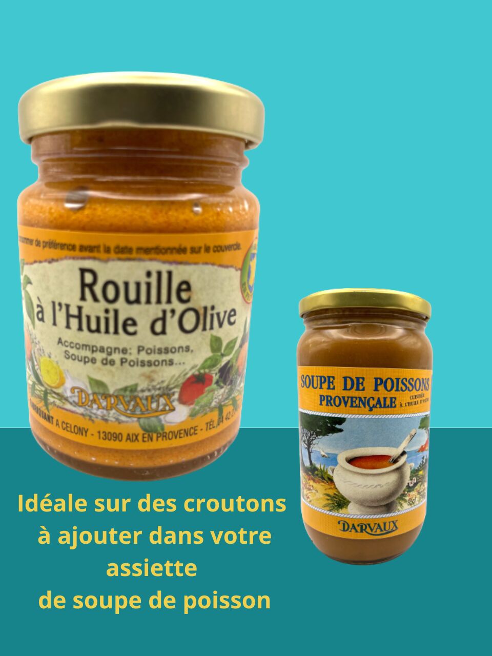 ROUILLE et SOUPE DE POISSON