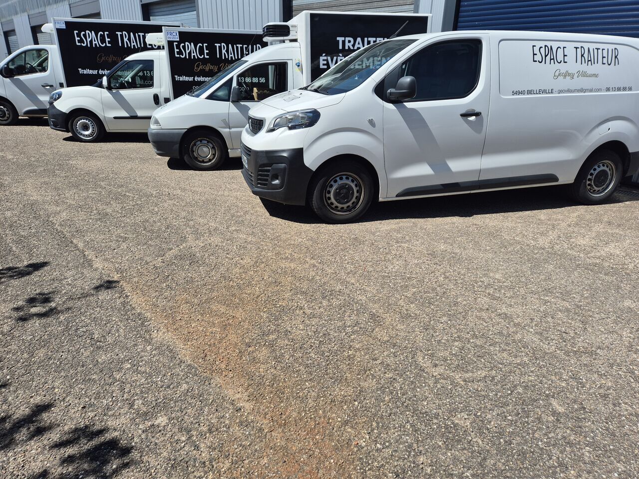 Depart pour un gros week-end de prestation 