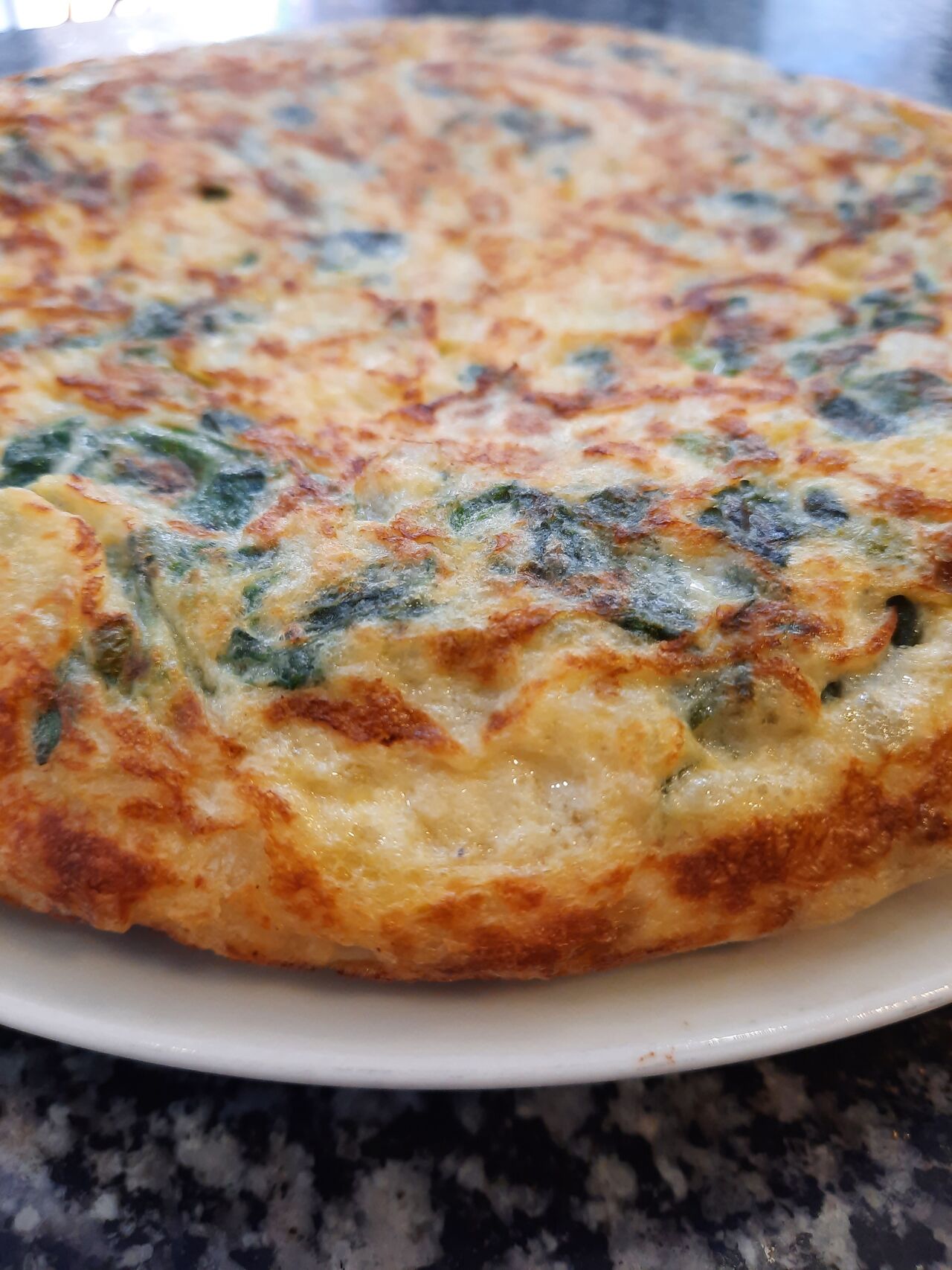 Tortilla de Espinacas 