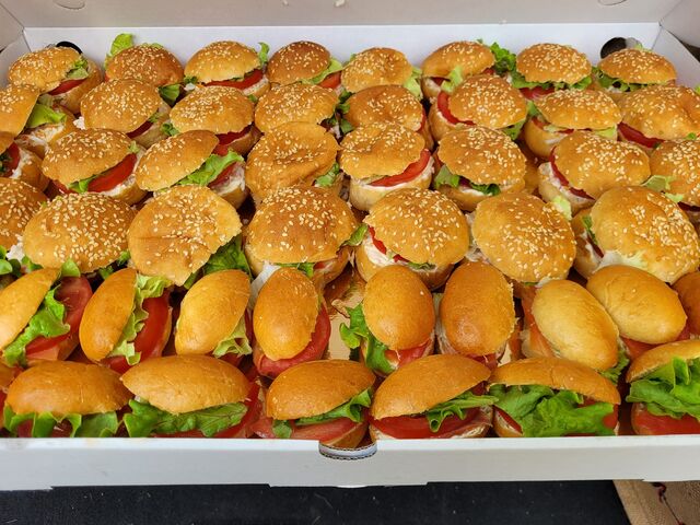 Mini hamburger/navette