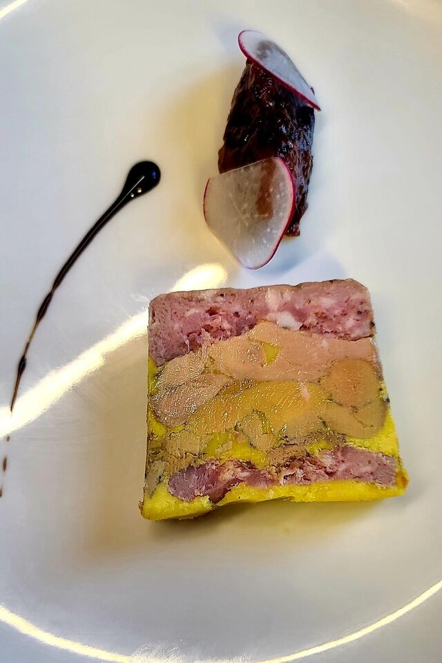 Terrine de Foie gras et Saucisse de Toulouse