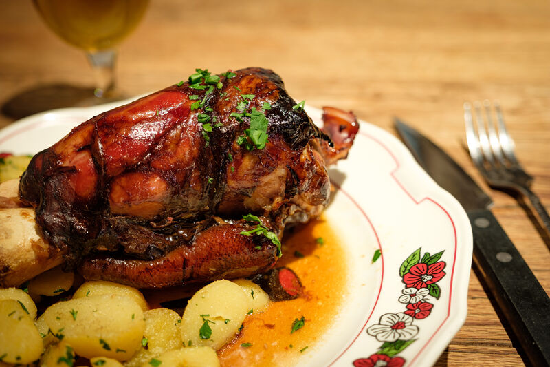 Le jarret à la bière