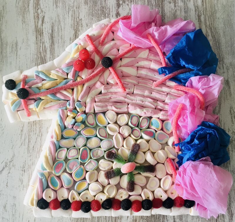 Tarta de chucherías