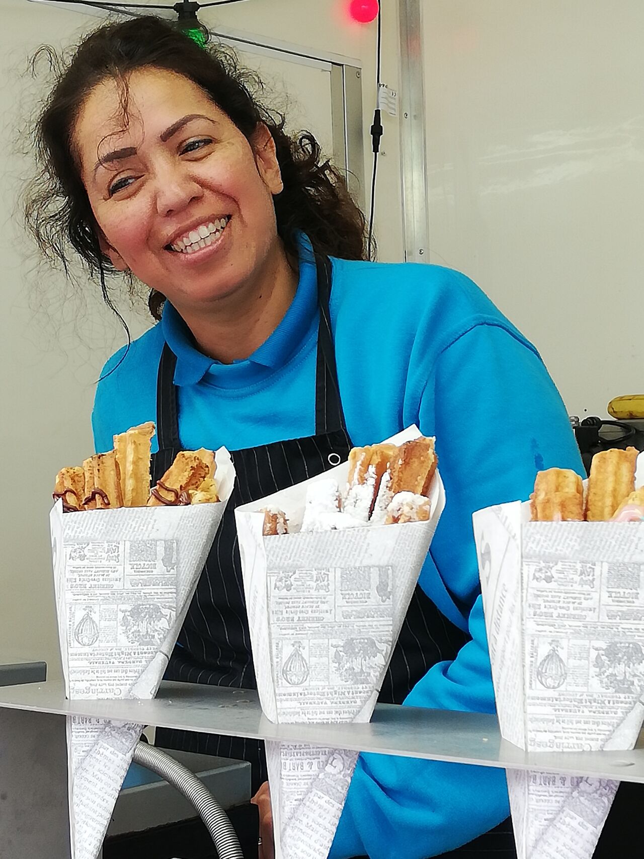 Lekkere warme wafelfrietjes met een vriendelijke persoonlijke bediening.