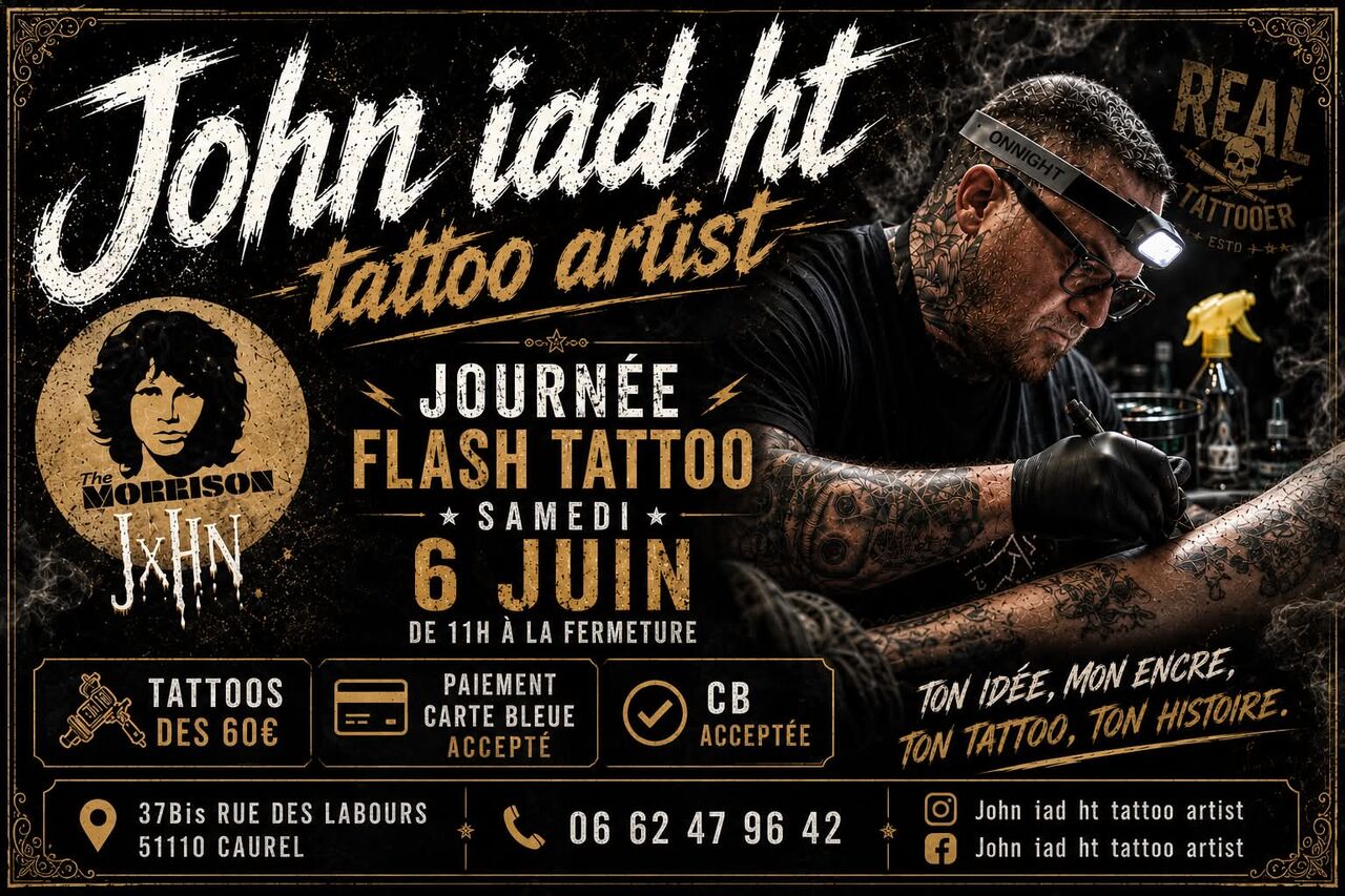 journée tatouage avec John