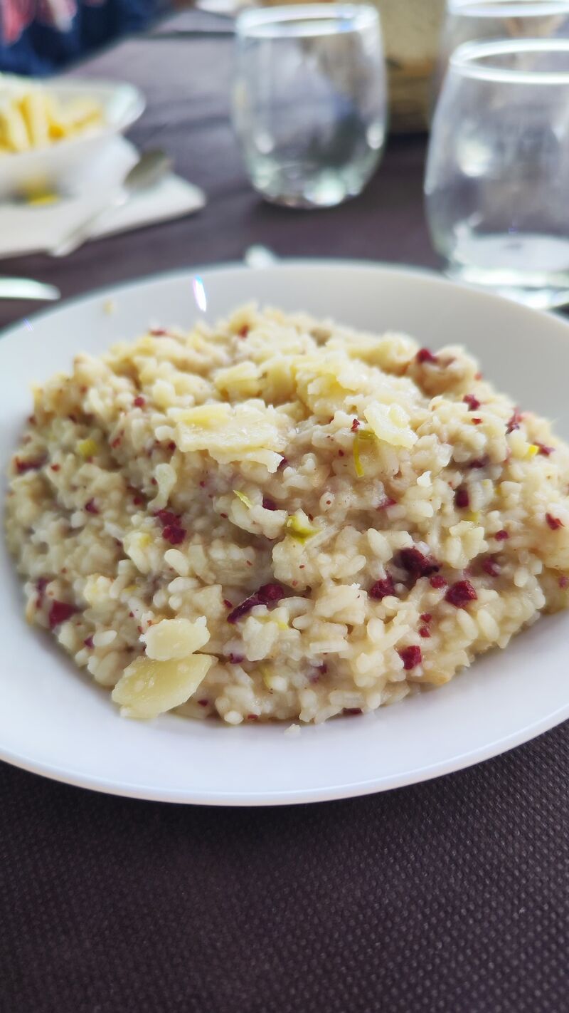 Risotto de cecina de León
