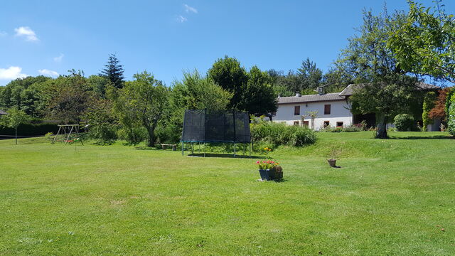 Vue d'ensemble sur le gîte