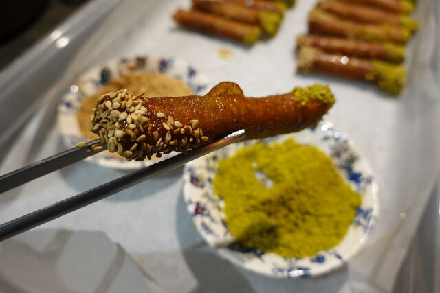 Cigarette amande et noix pistache et sésame Janvier 2021