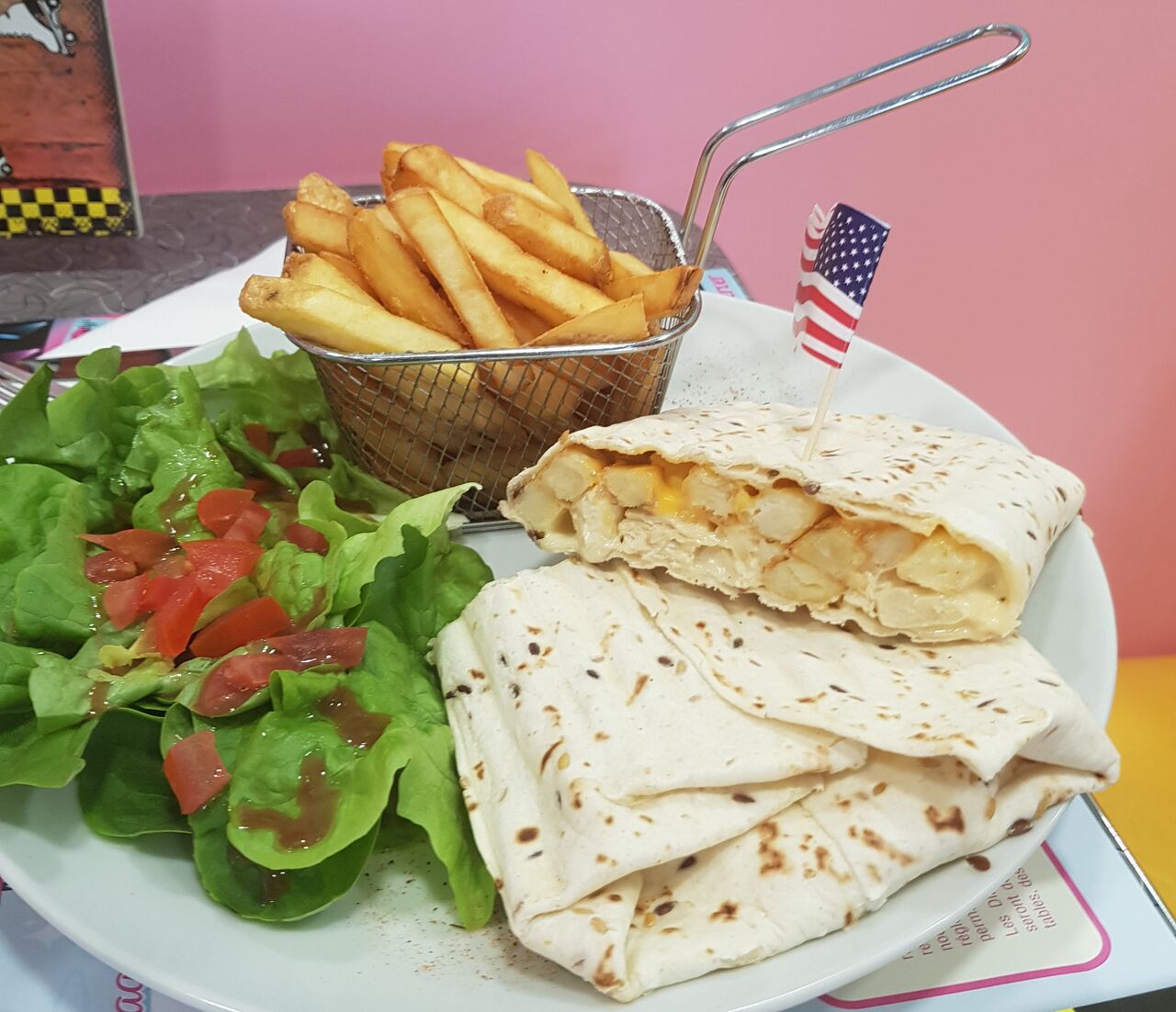 TACOS POULET FROMAGE