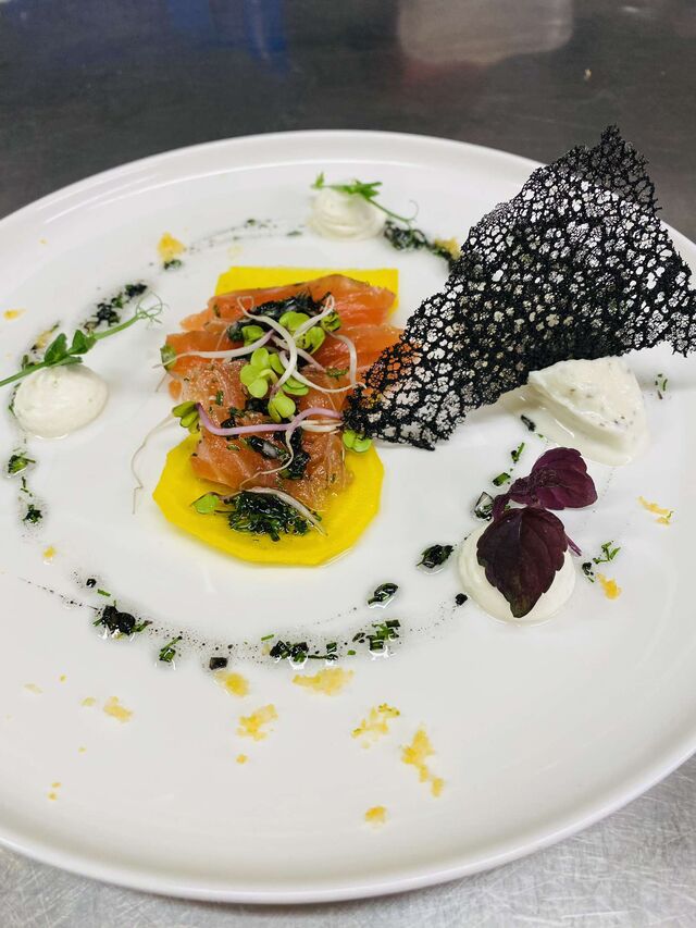 Le gravlax de saumon 