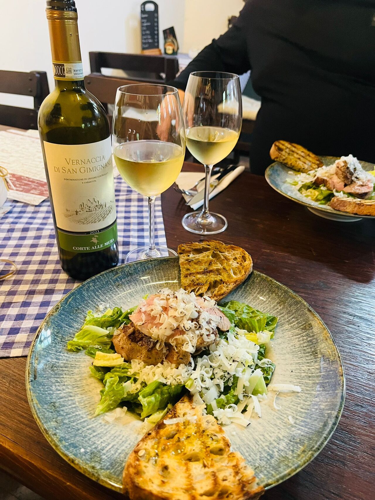 Salát - lehká večeře pro dva