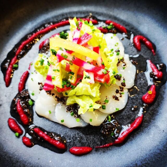 Carpaccio de st Jacques 