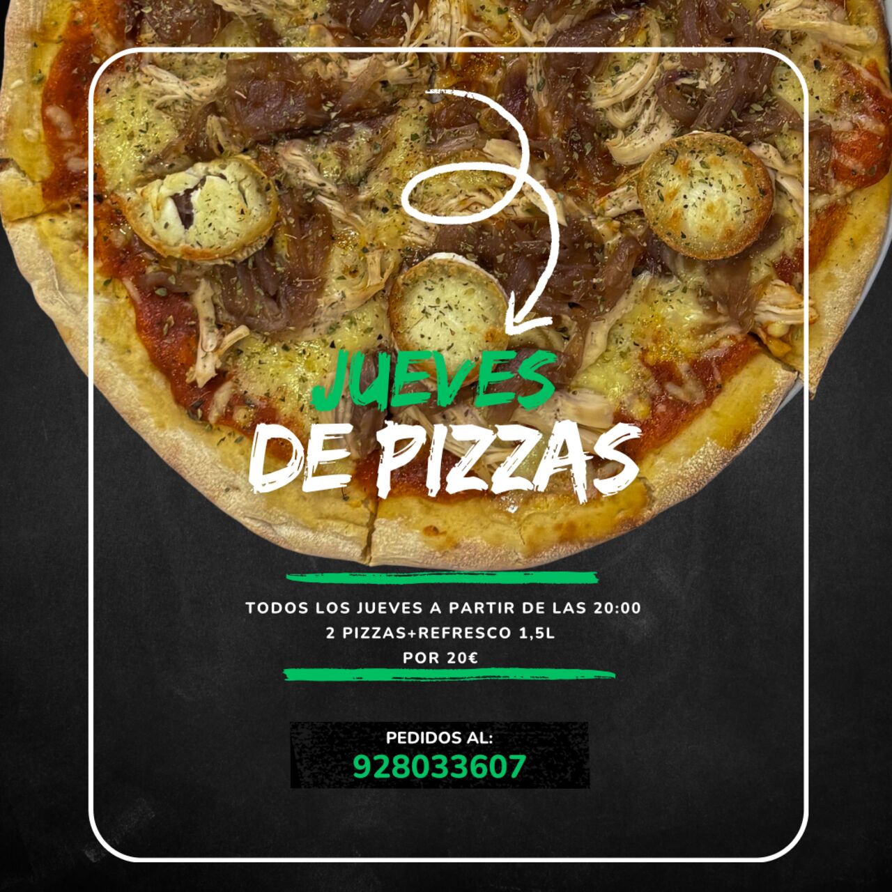 Oferta de pizza