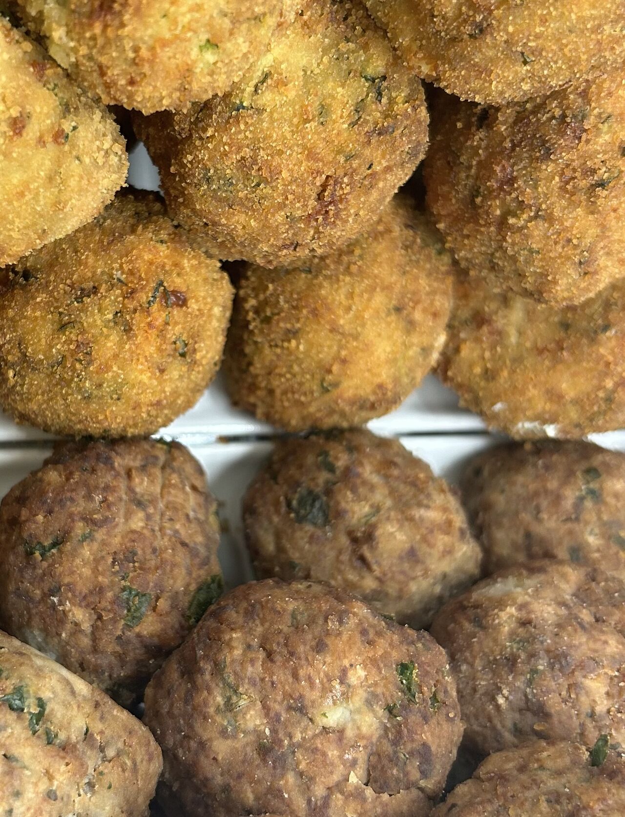 Keftedes et kolokithokeftedes