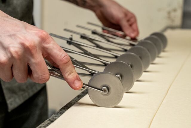 Chocolatines en fabrications