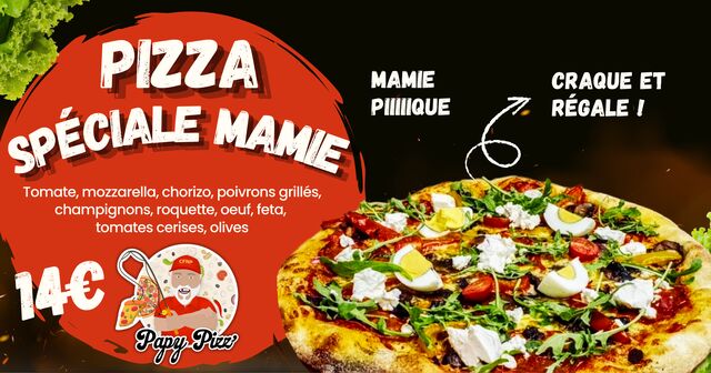 Pizza Spéciale Mamie Pizz'