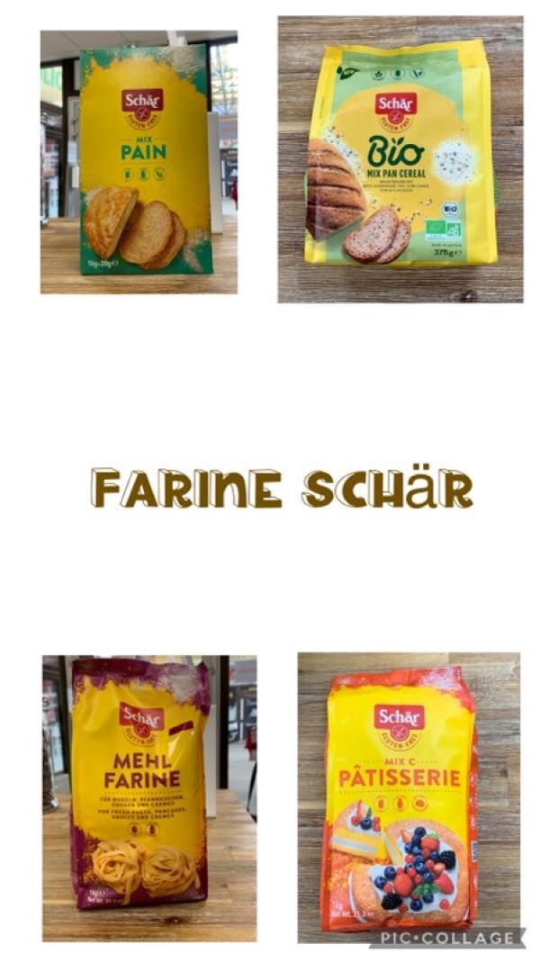 les mix Schär disponibles en boutique !