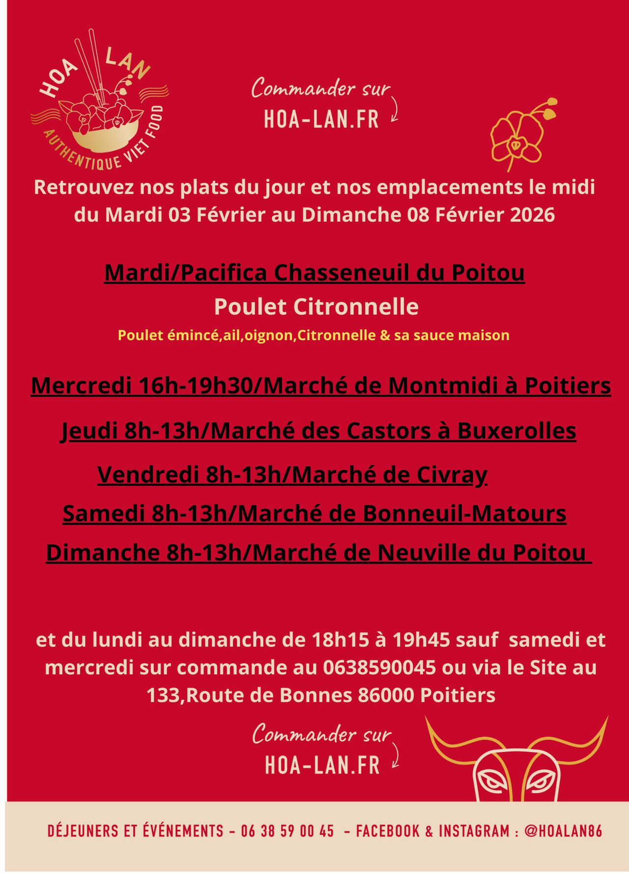 Semaine du 03 au 08 Février 2026