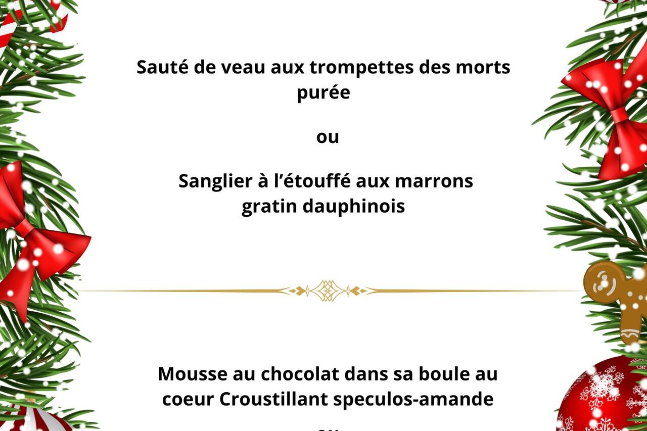 MARCHÉ DE NOËL Samedi 16 Décembre