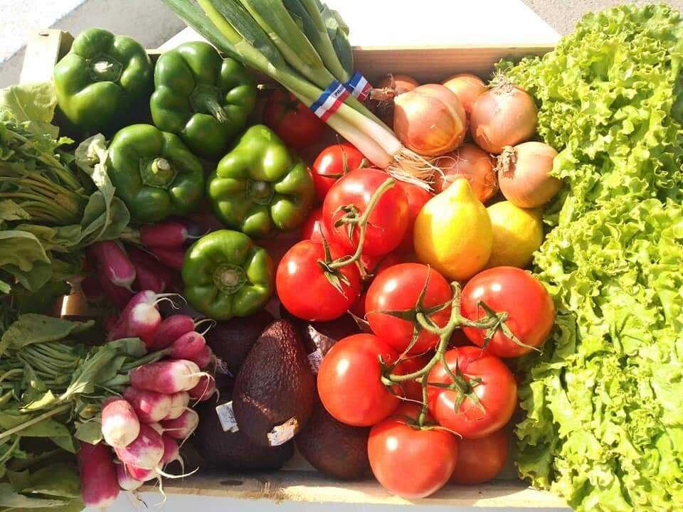Des légumes frais et locaux