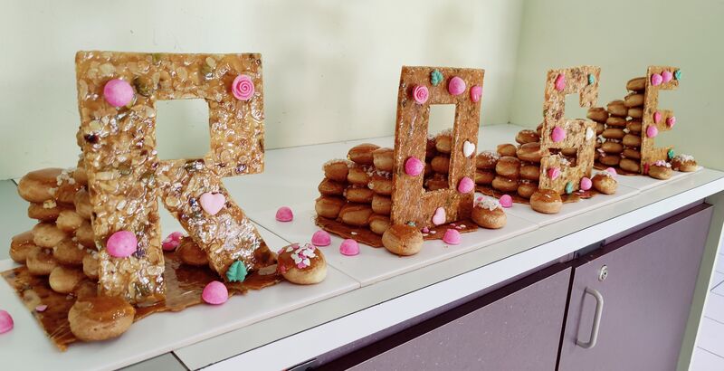 Pièce montée de Baptême 