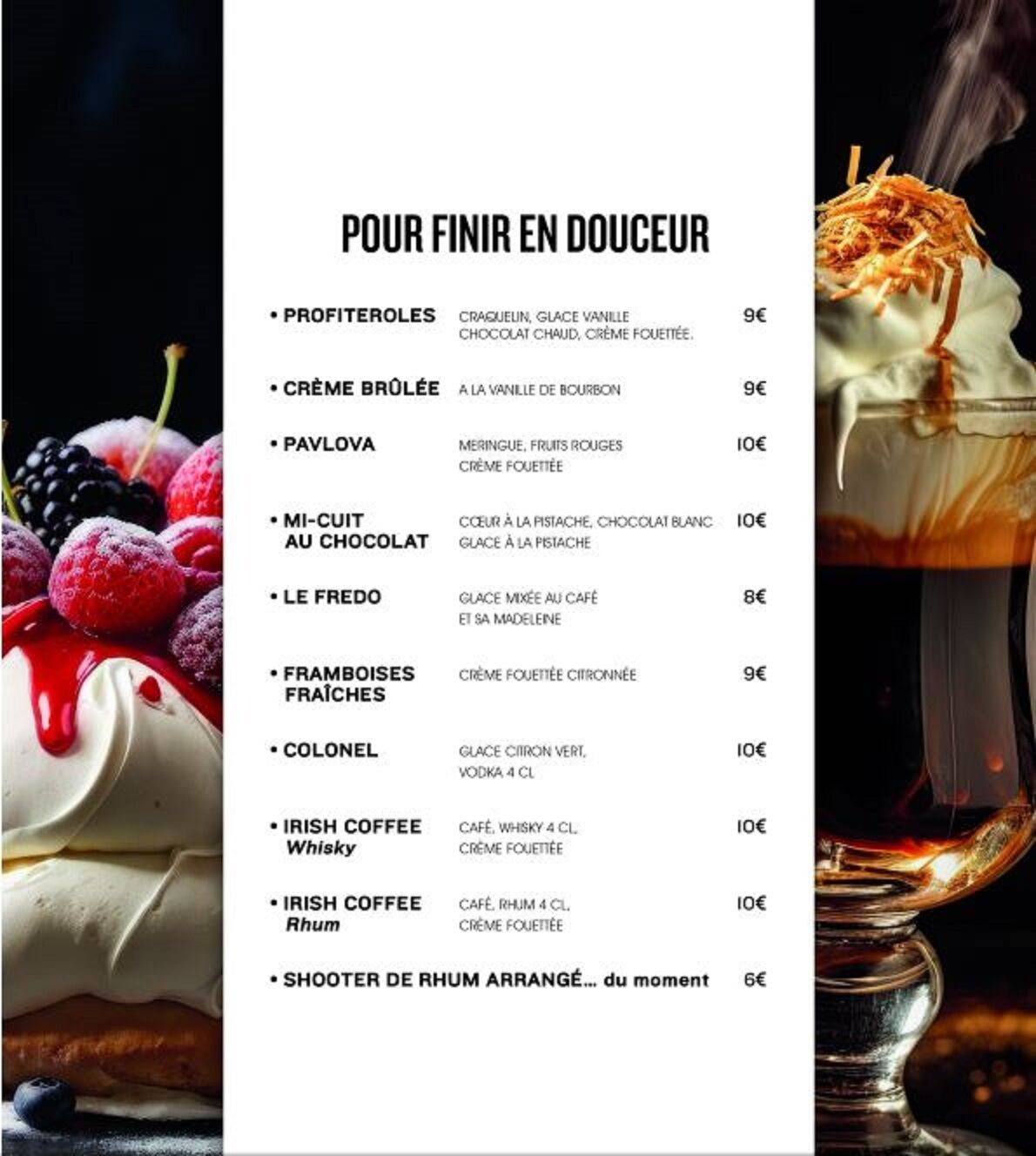 NOS DESSERTS