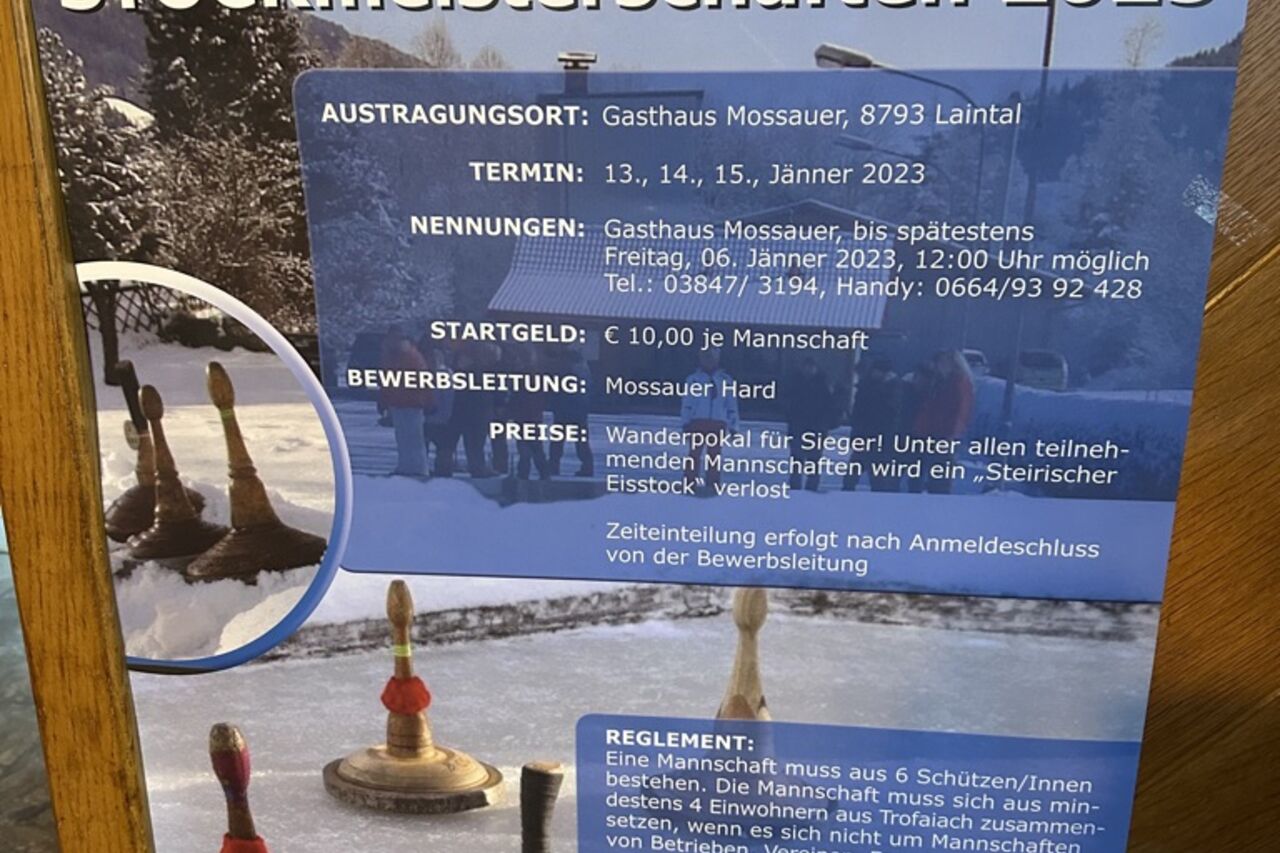 7. Trofaiacher Natureisschießen 2023