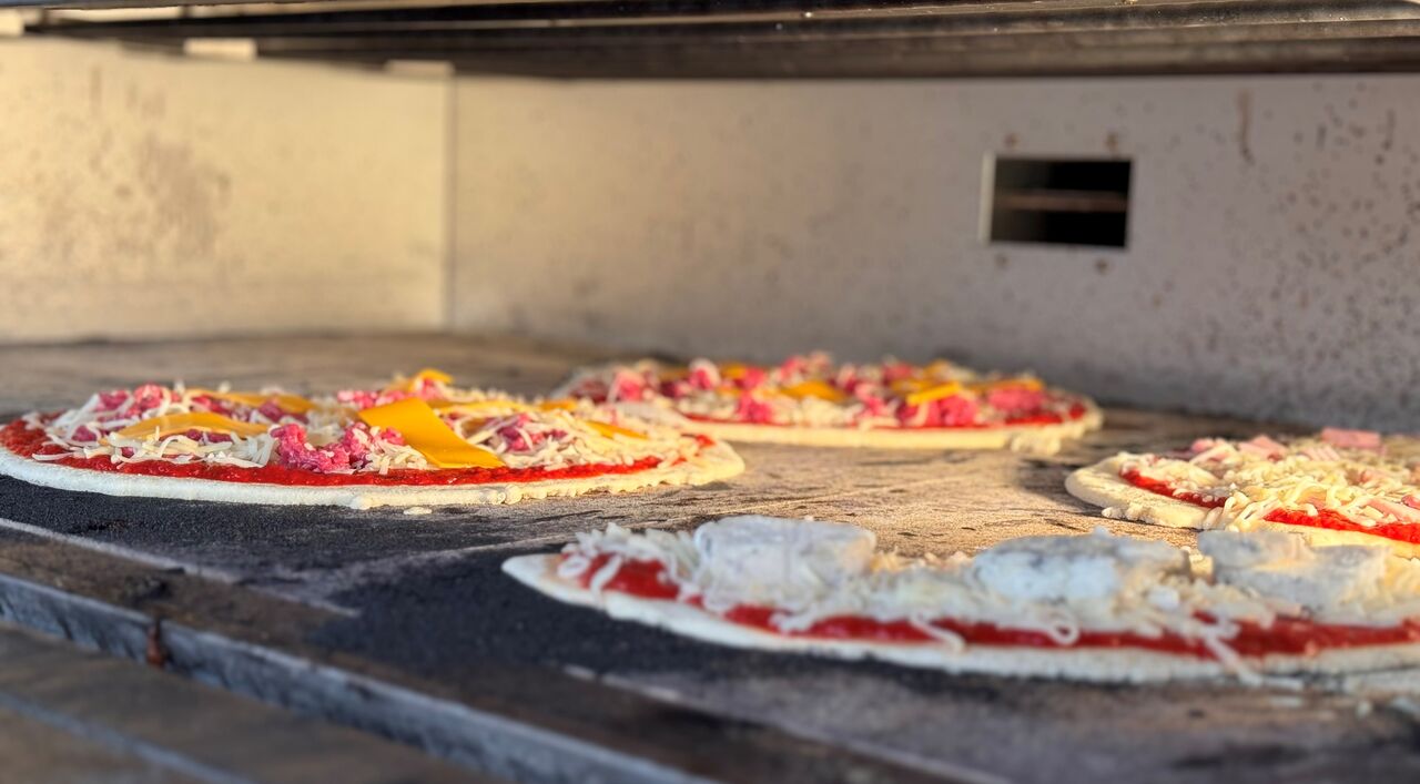 Pizzas au four !