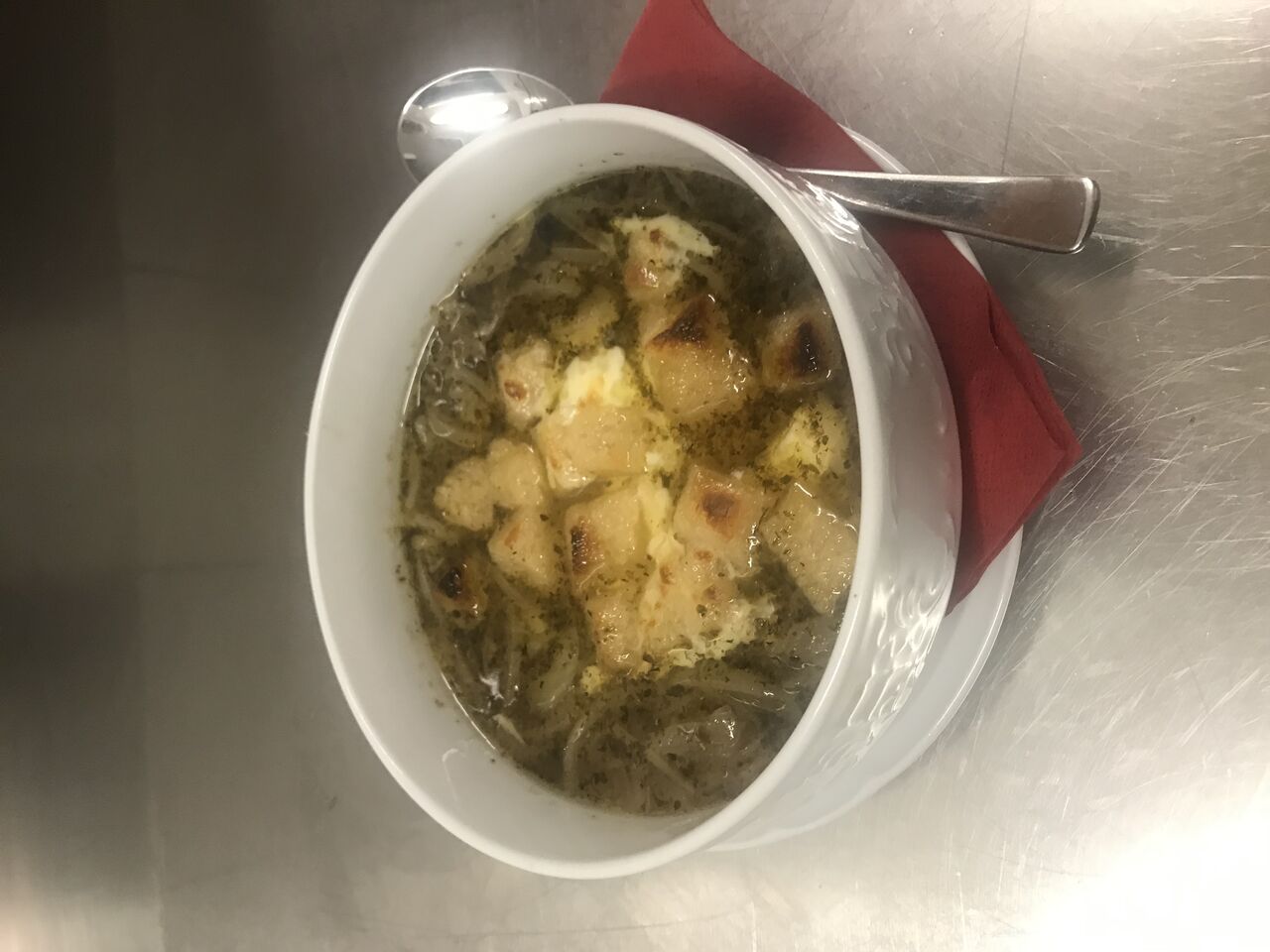 Zwiebelsuppe 