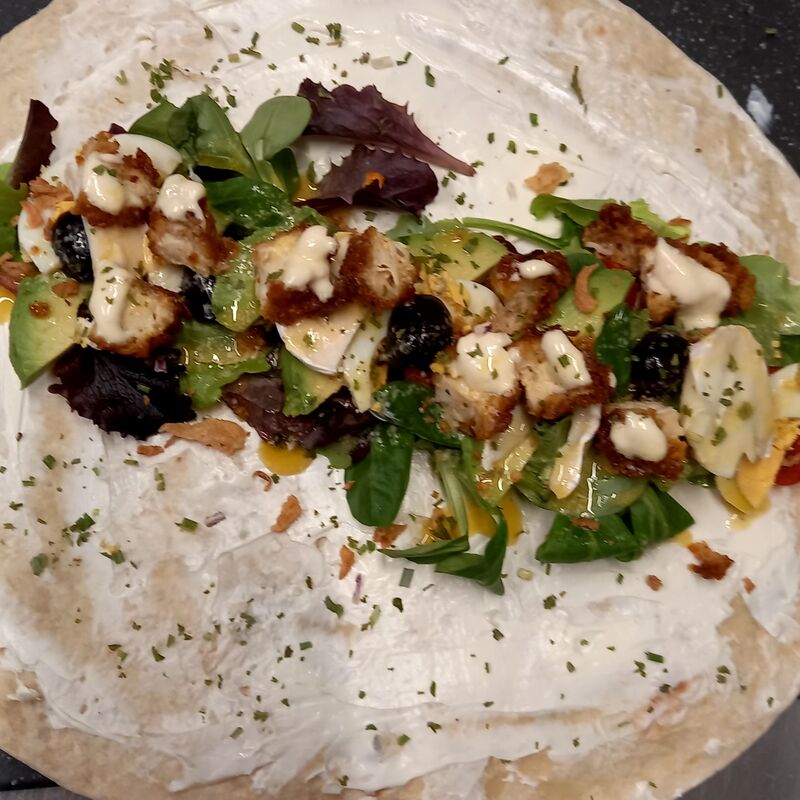 Wrap crudités /poulet