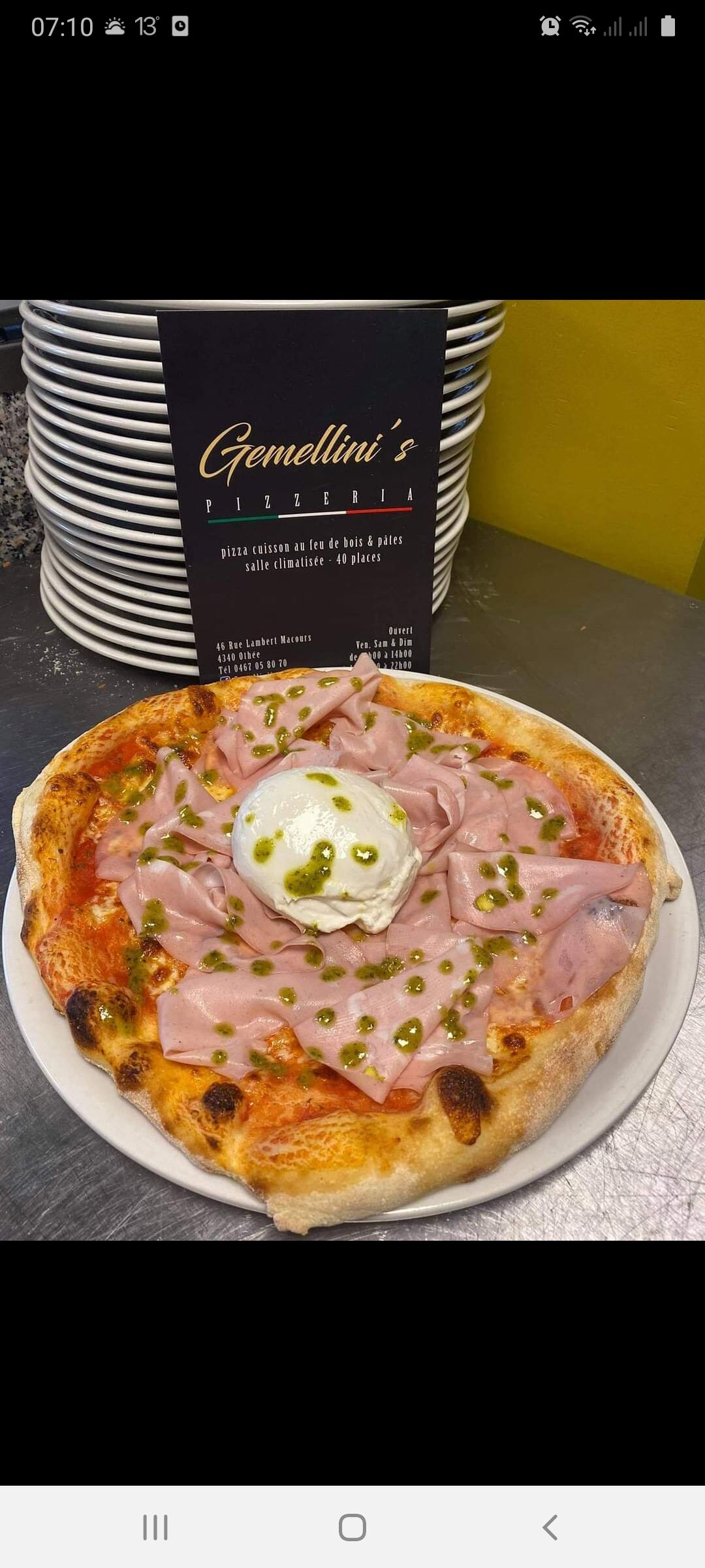 Pizza Bologna 