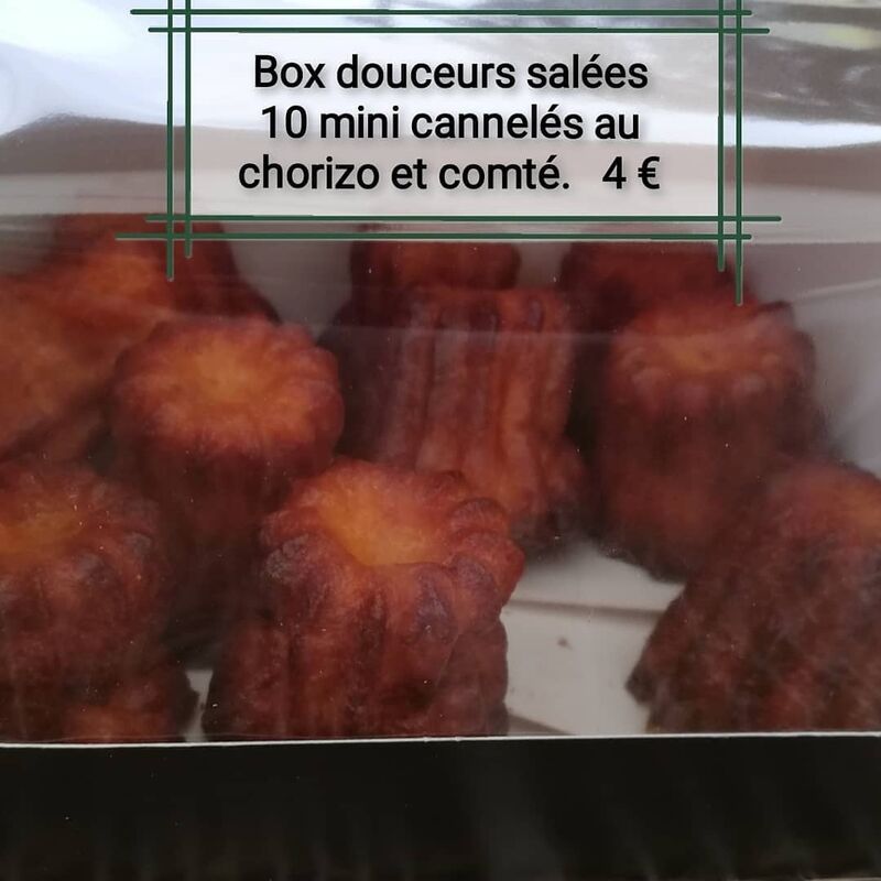 Box douceurs salées du 9 et 10 juillet 2021