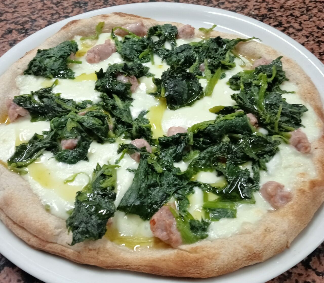 Pizza Friarelli e Salsiccia