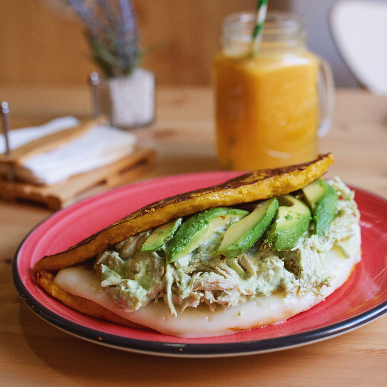 Cachapa de reina pepiada 