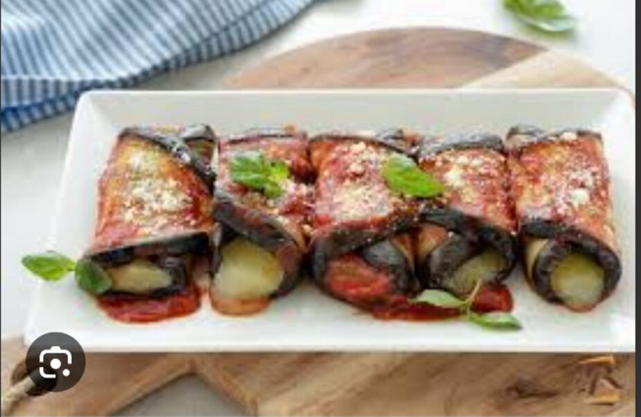 INVOLTINI DI MELANZANA. 