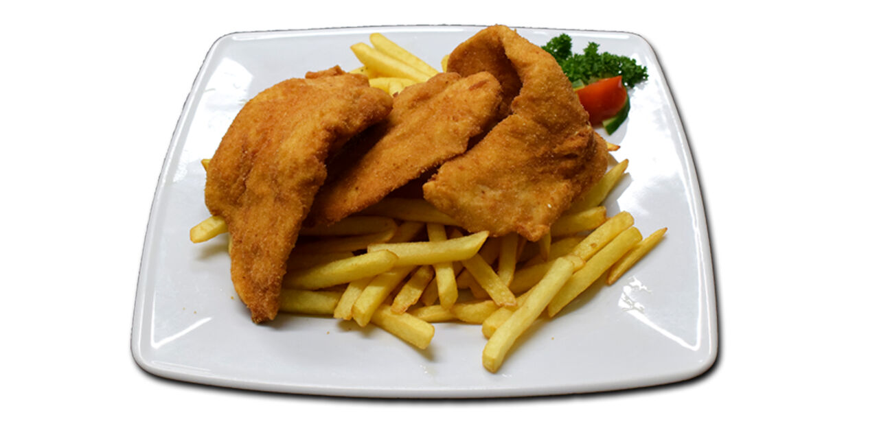 Rántott csirkemell / Fried chicken breast