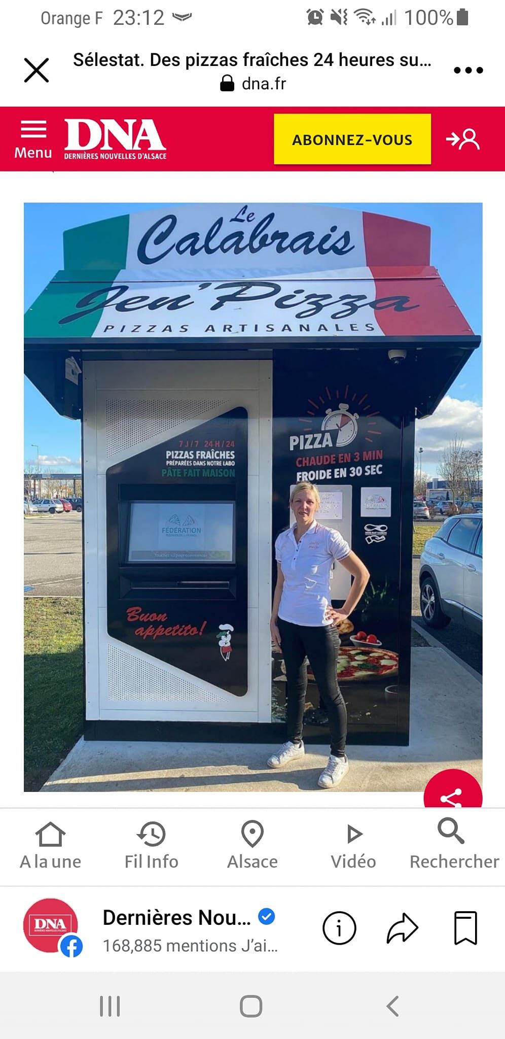 Jen et son nouveau distributeur