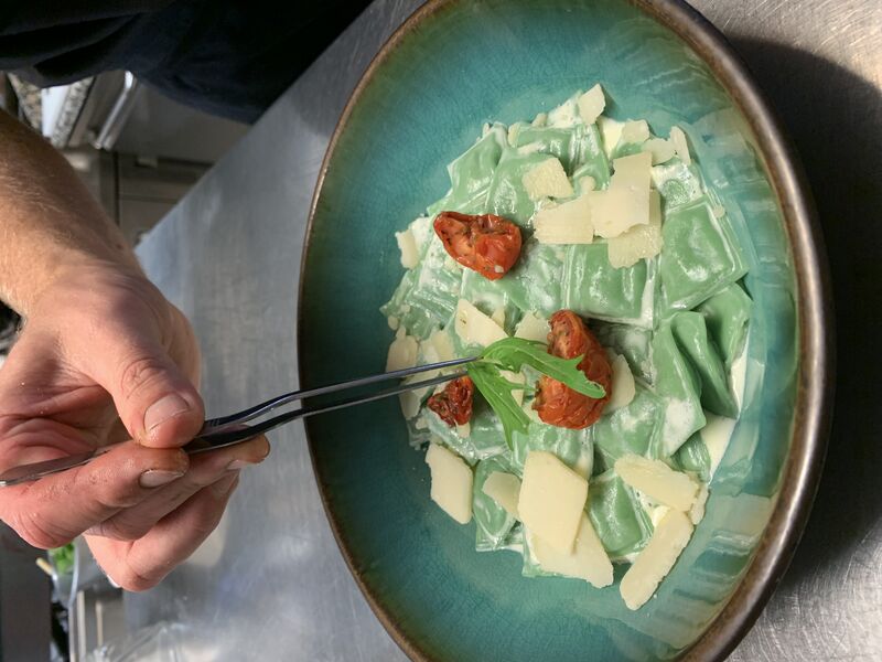 Ravioles de la mère Maury au basilic