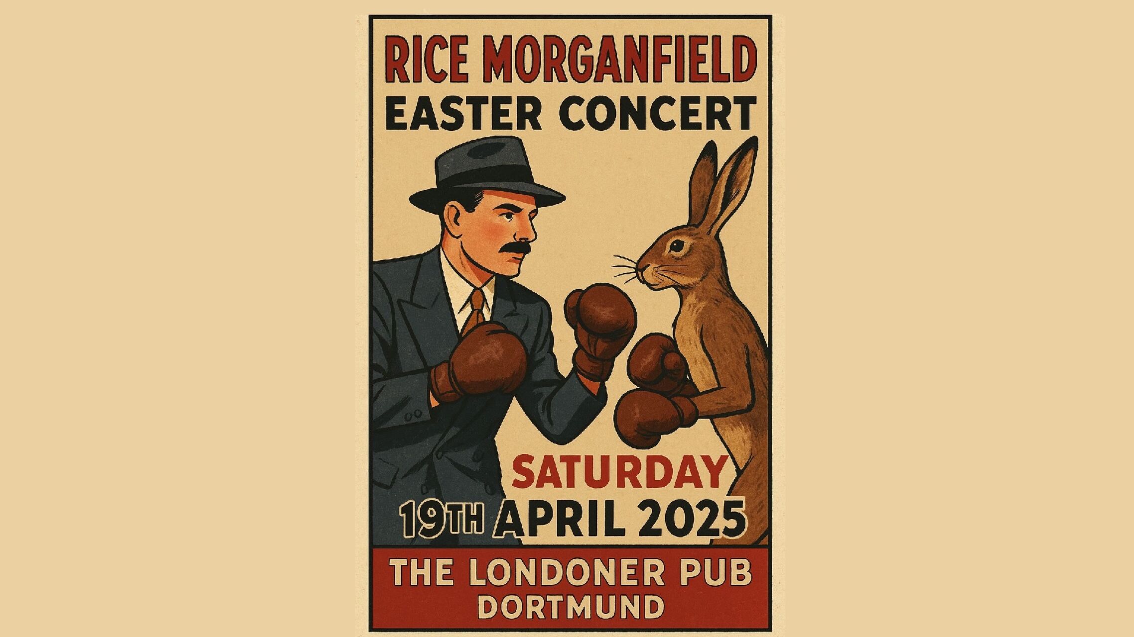 19 APR - 🐰🥚 ♪♪ Ostersamstag Live Musik