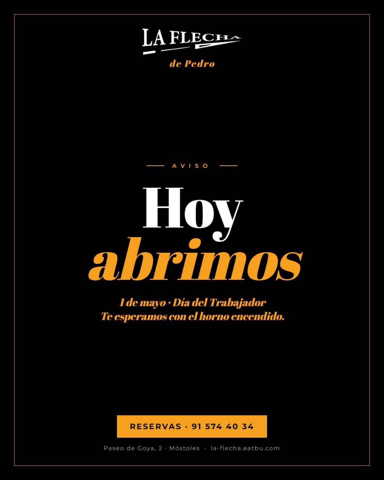 ¡Feliz Día del Trabajador!