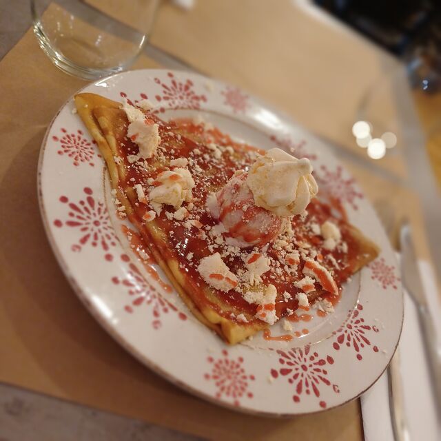 crêpe saveur d'été