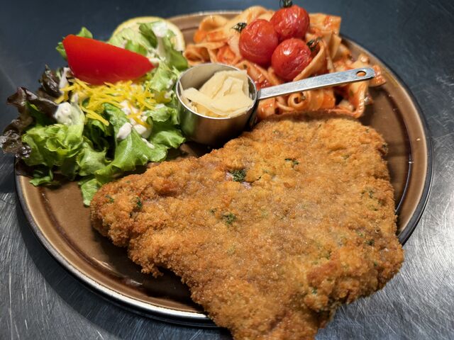 Escalope de veau milanaise maison