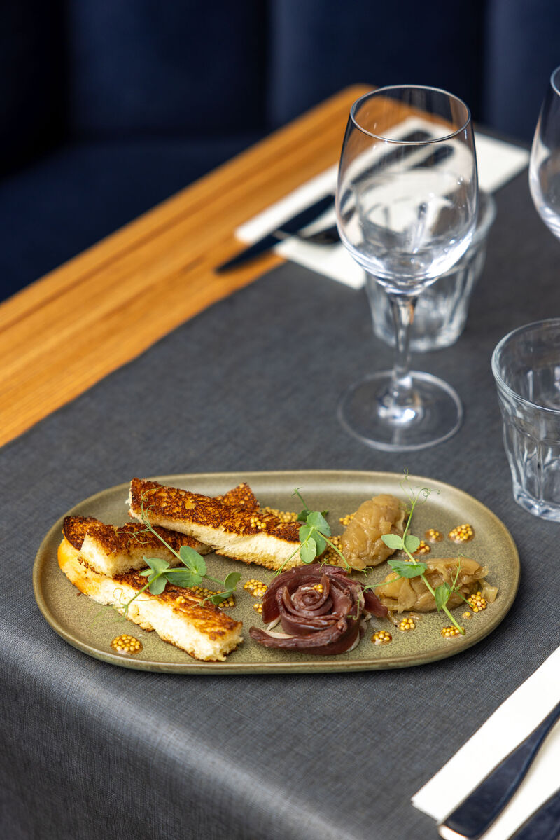 Gravlax de magret de canard