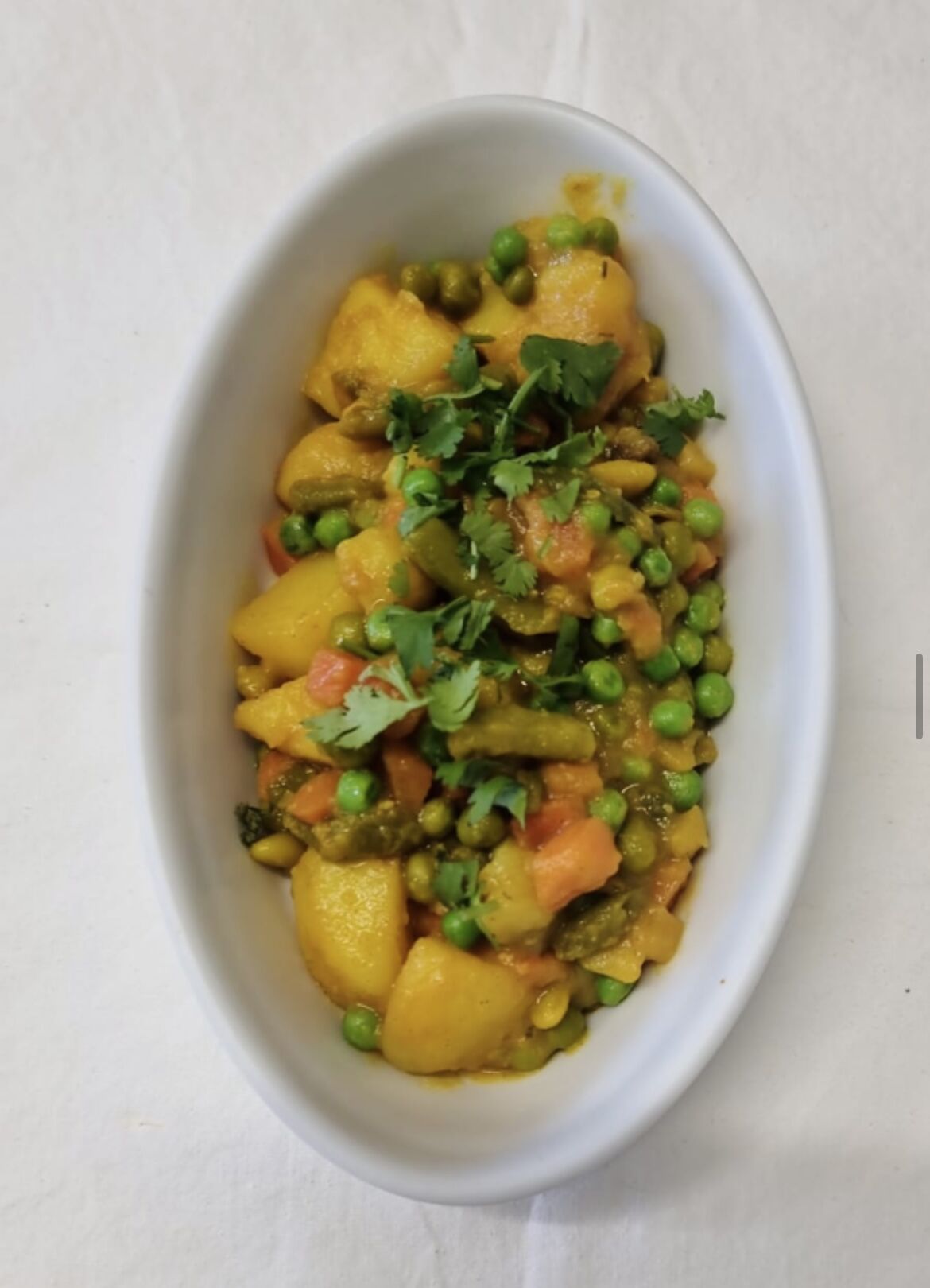 Petit pois & Pommes de terre 