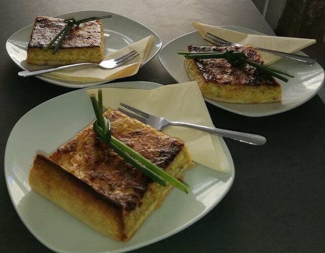 Quiches traditionell oder mit Lachs.