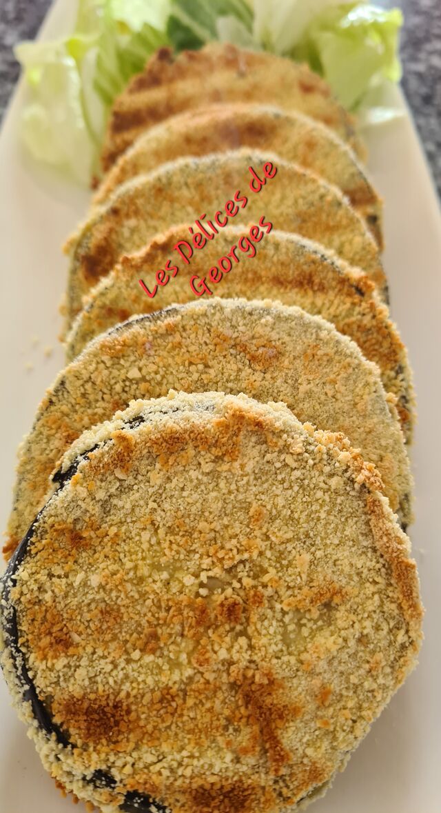 Aubergine 🍆 panée 