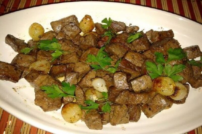 Kuzu Ciğer Kavurması - Roasted Lamb Liver