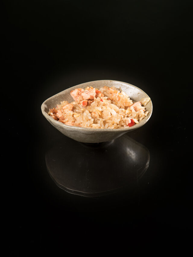 Fried Rice Salmon